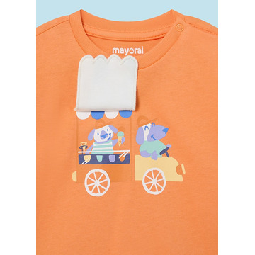 T-shirt van het merk Mayoral in het Oranje