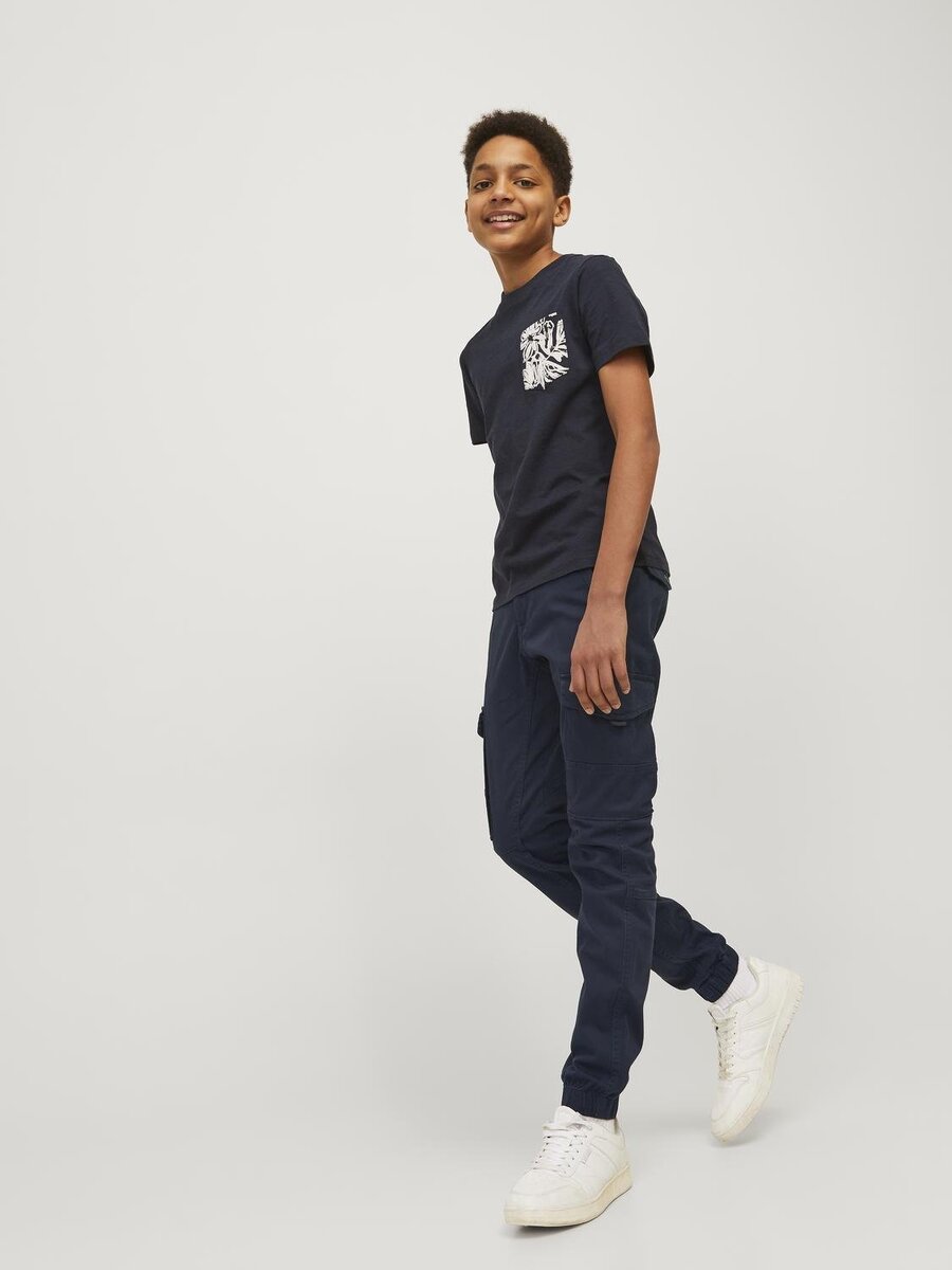 Broek van het merk Jack & Jones Junior in het Marine