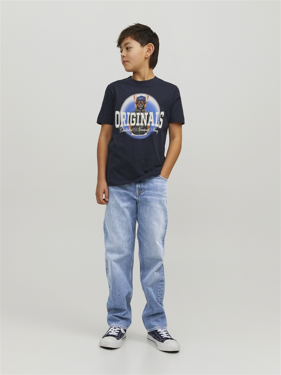 Broek van het merk Jack & Jones Junior in het Jeans