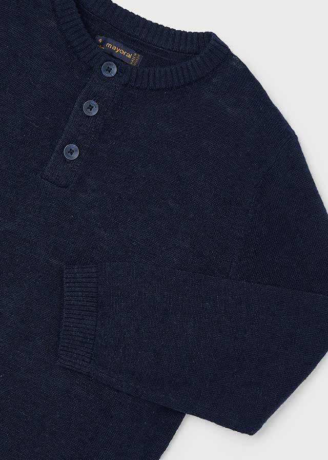 Linen cotton sweater