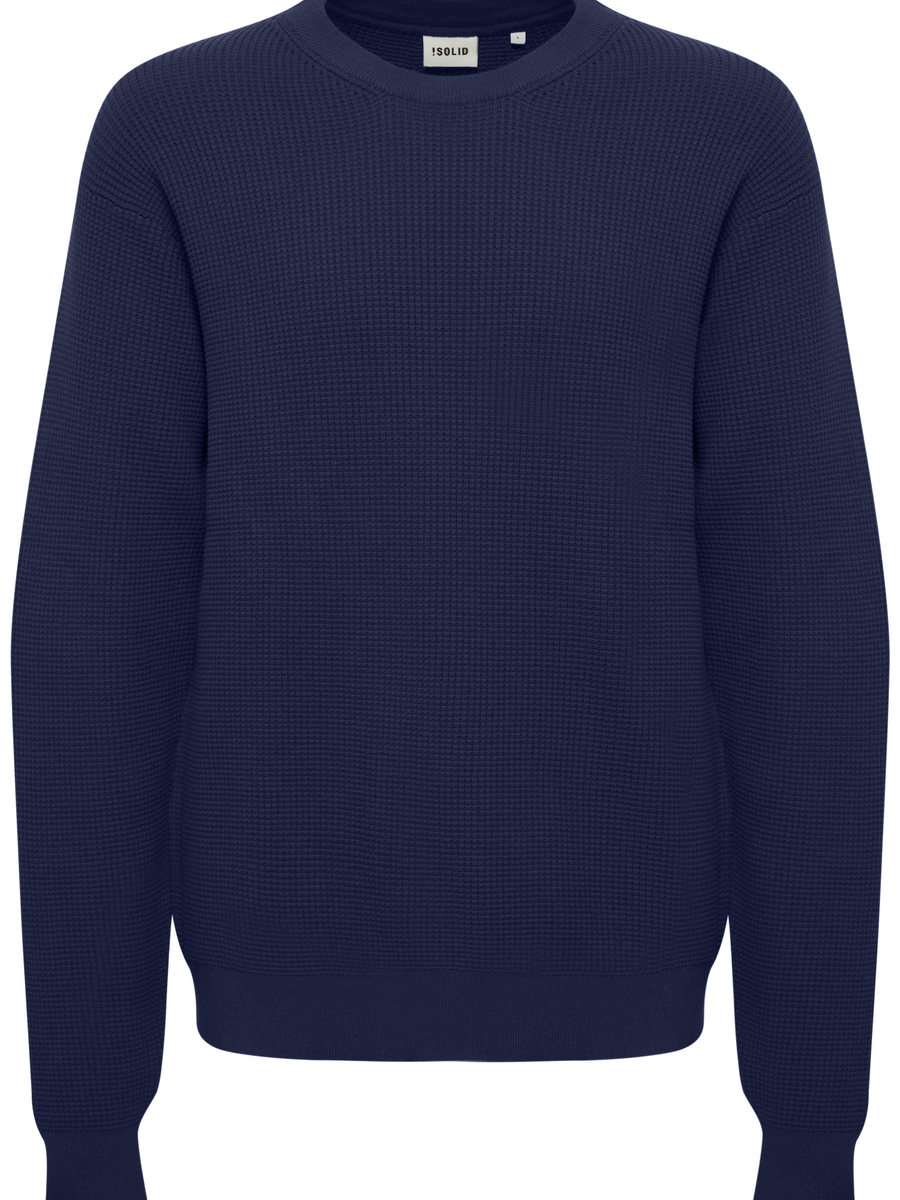 Pull van het merk !solid in het Marine