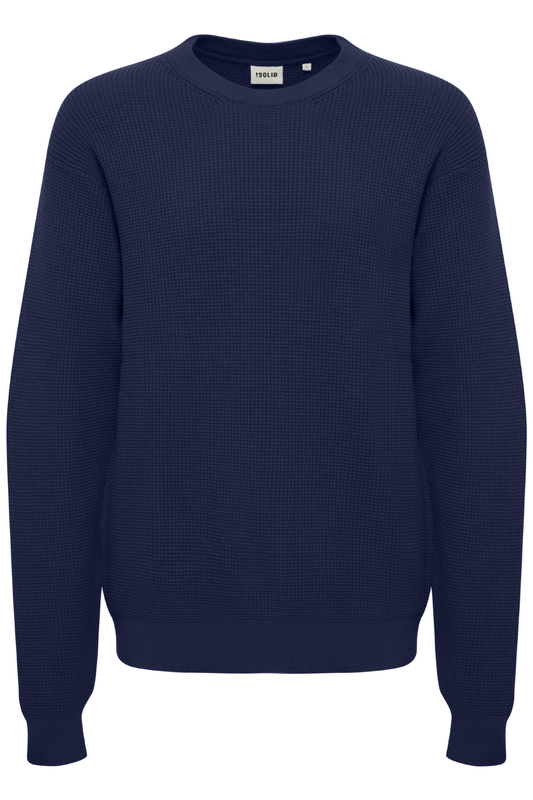 Pull van het merk !solid in het Marine