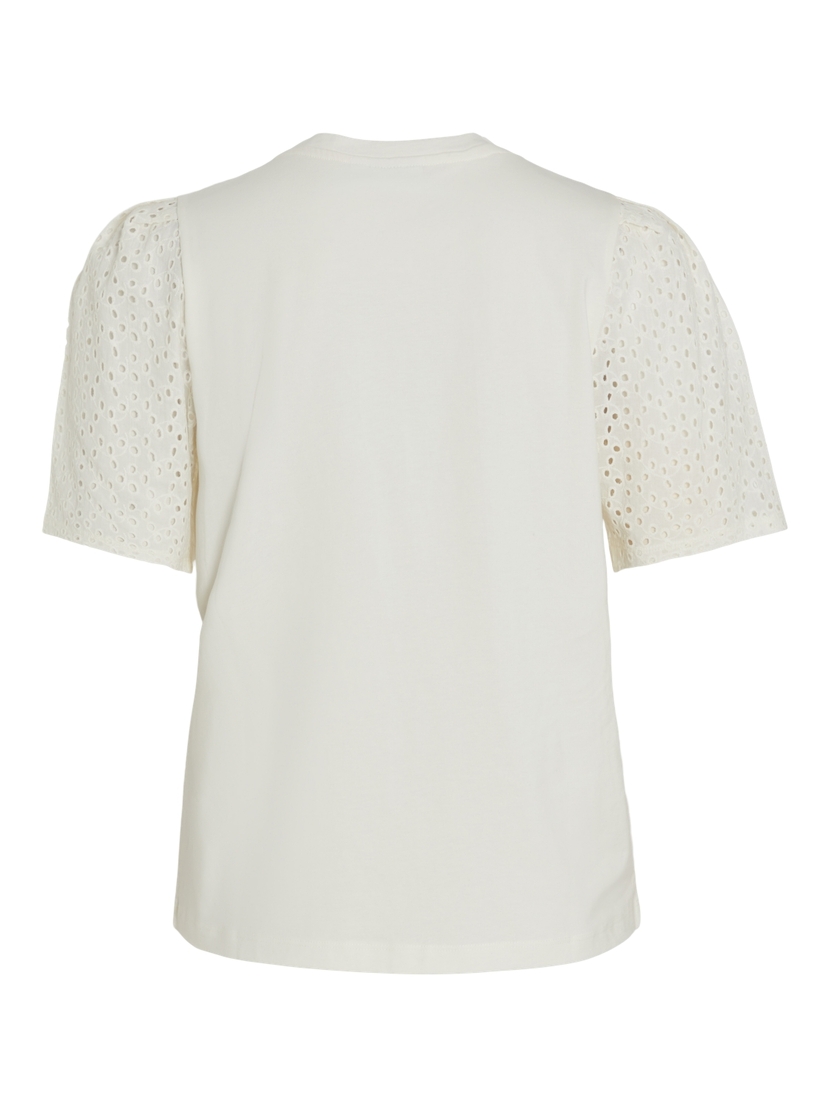 VIMERRY S/S EMB ANGLAISE TOP