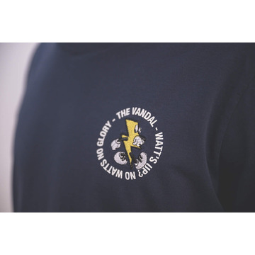 T-shirt van het merk The Vandal in het Marine