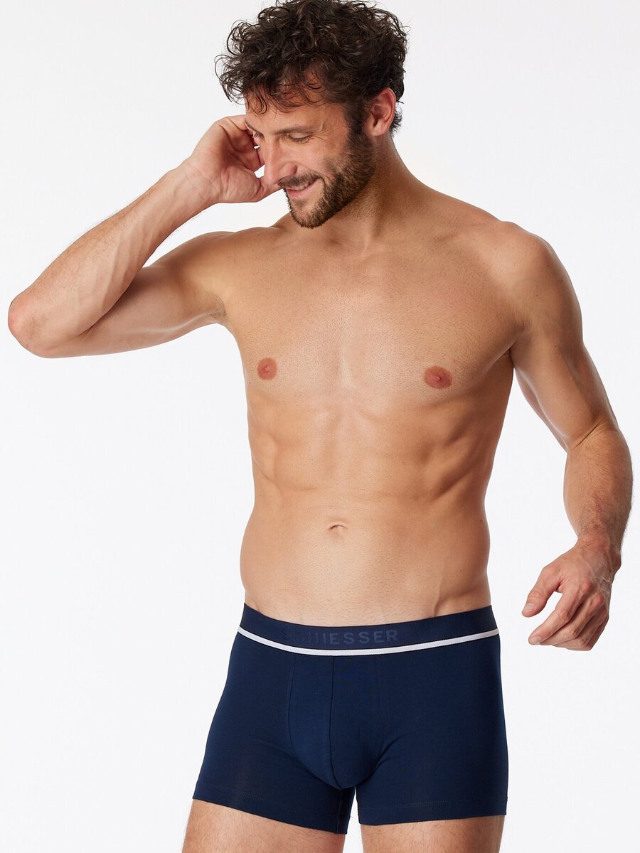 Boxer van het merk Schiesser in het Grijs
