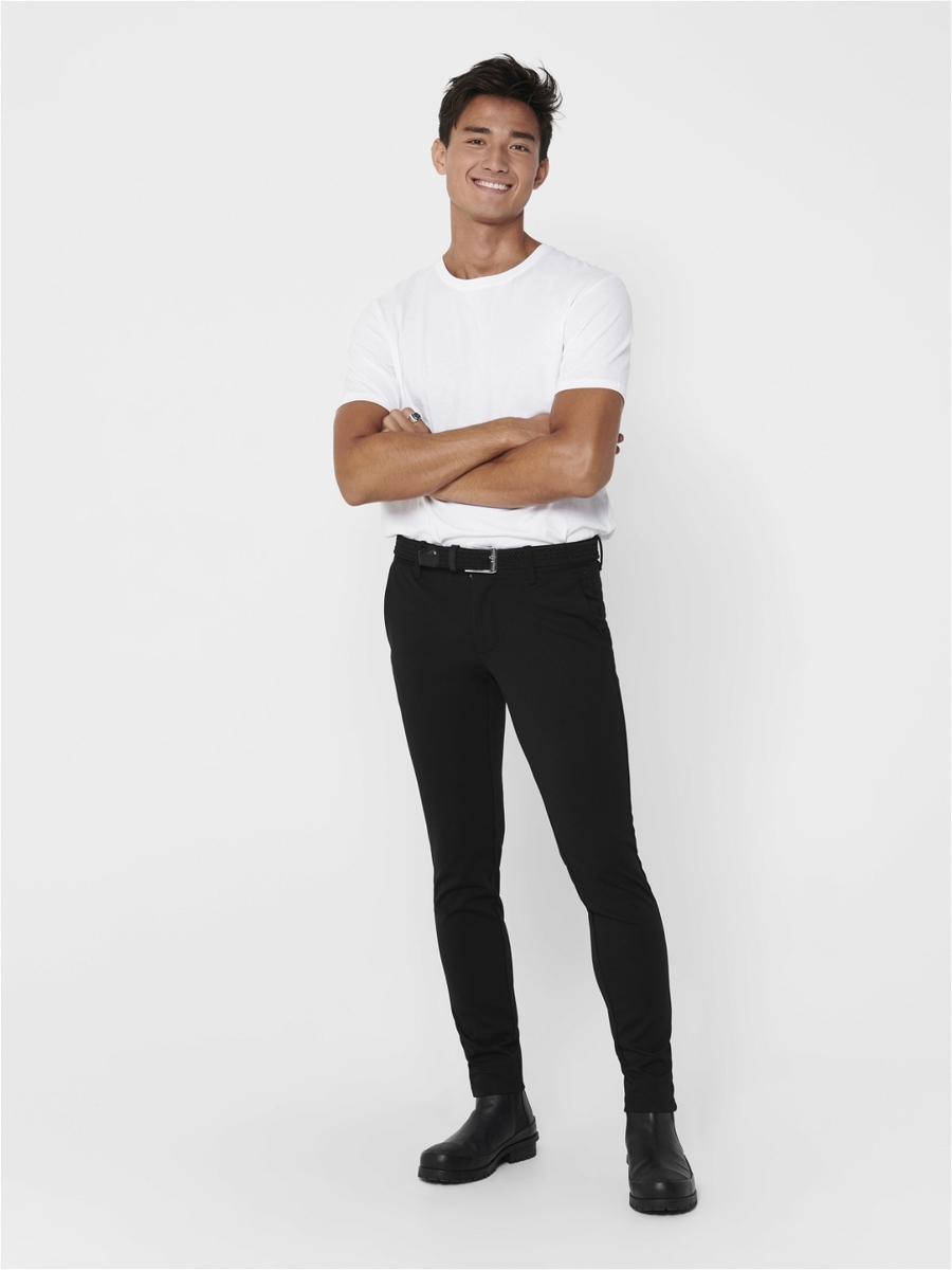 Broek van het merk Only & Sons in het Zwart