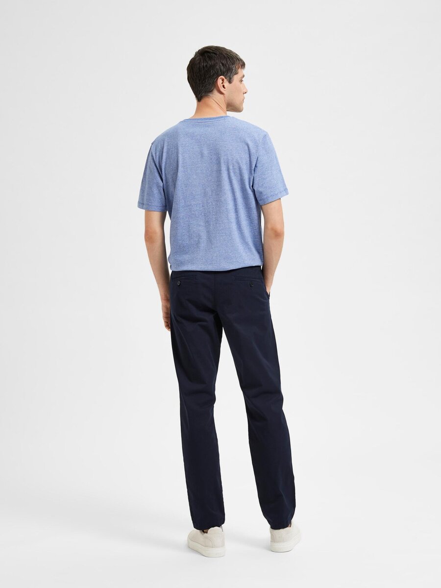 Broek van het merk Selected in het Marine