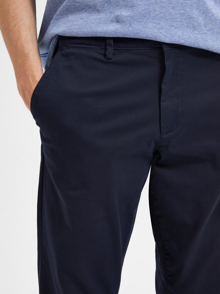 Broek van het merk Selected in het Marine