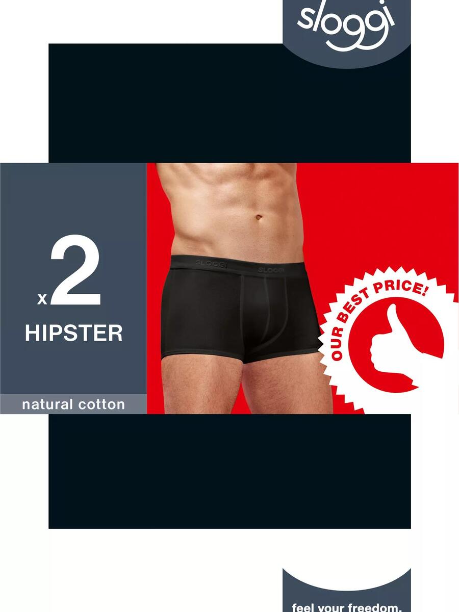 Boxer van het merk Sloggi in het Zwart