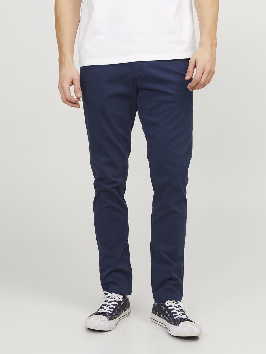 Broek van het merk Jack & Jones in het Marine