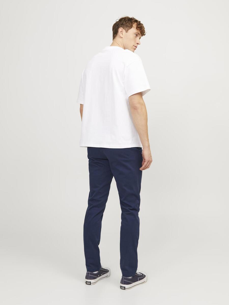Broek van het merk Jack & Jones in het Marine