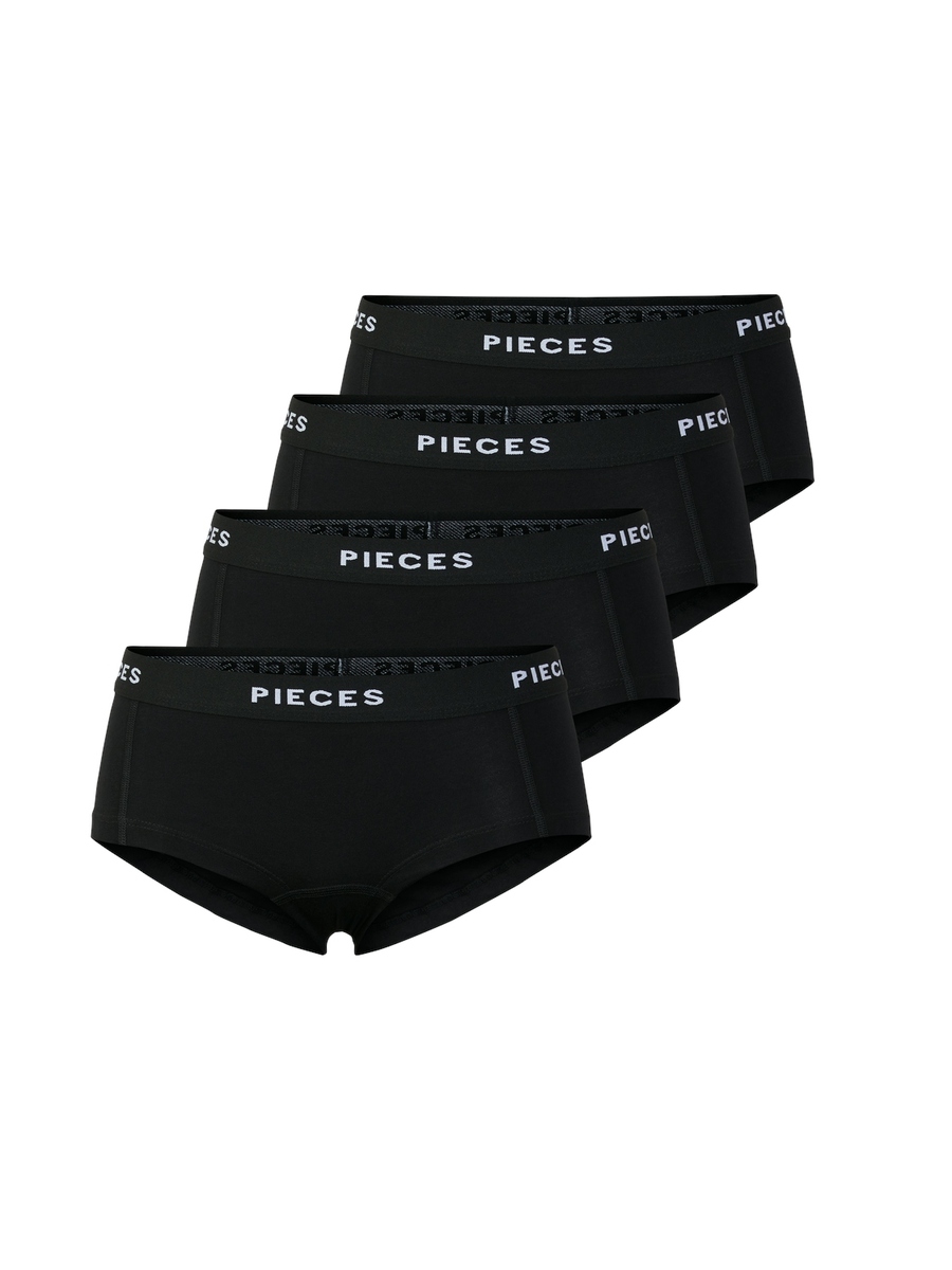 Boxer van het merk Pieces in het Zwart