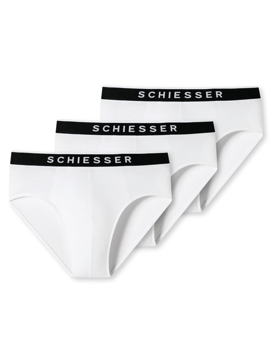 Slip van het merk Schiesser in het Wit