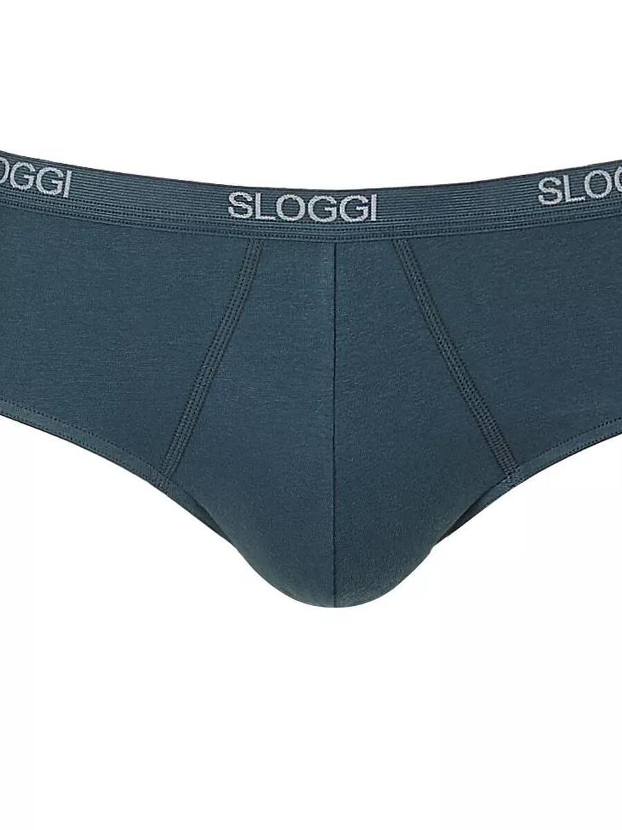 Slip van het merk Sloggi in het Marine