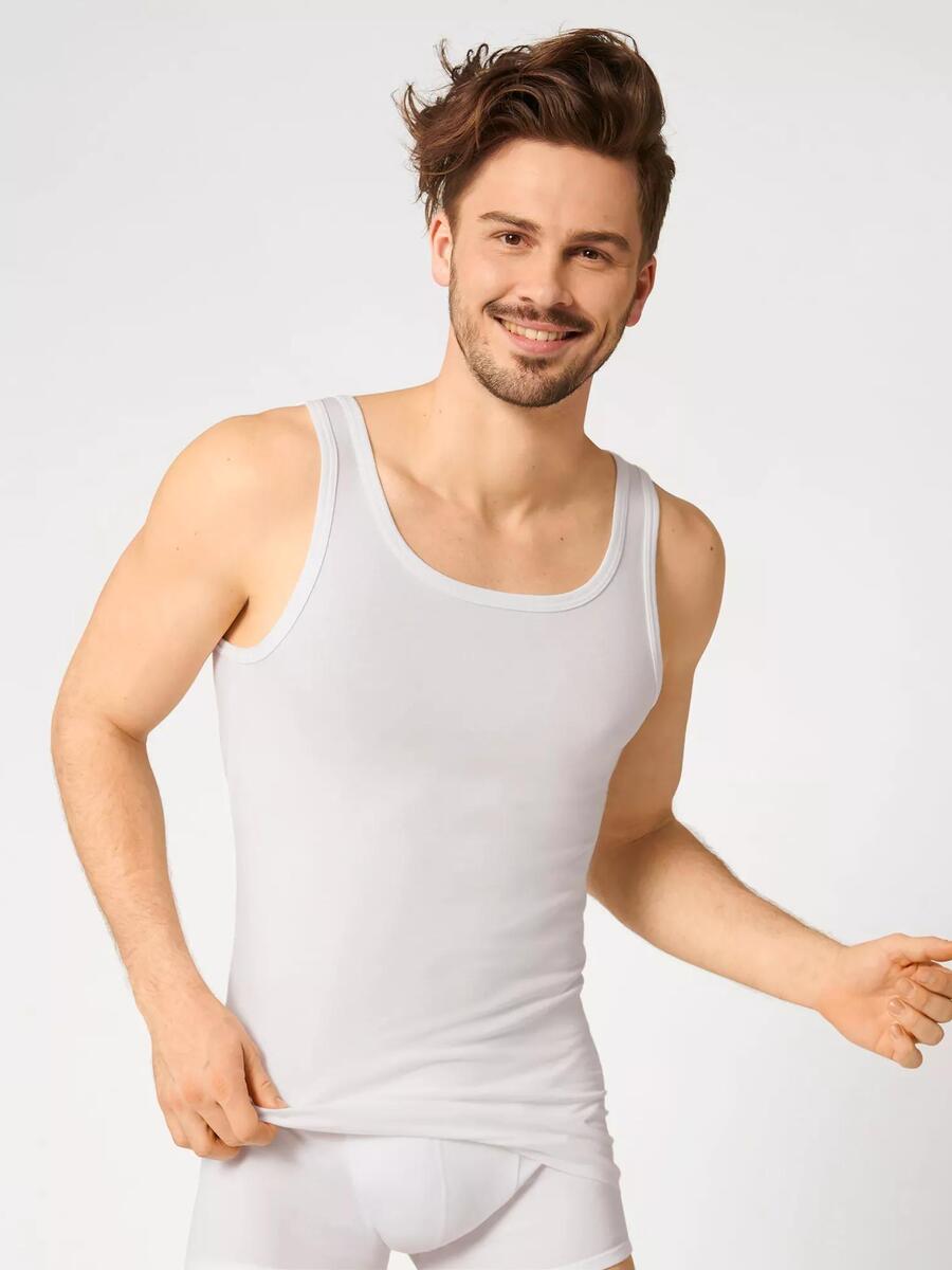 Singlet van het merk Sloggi in het Wit