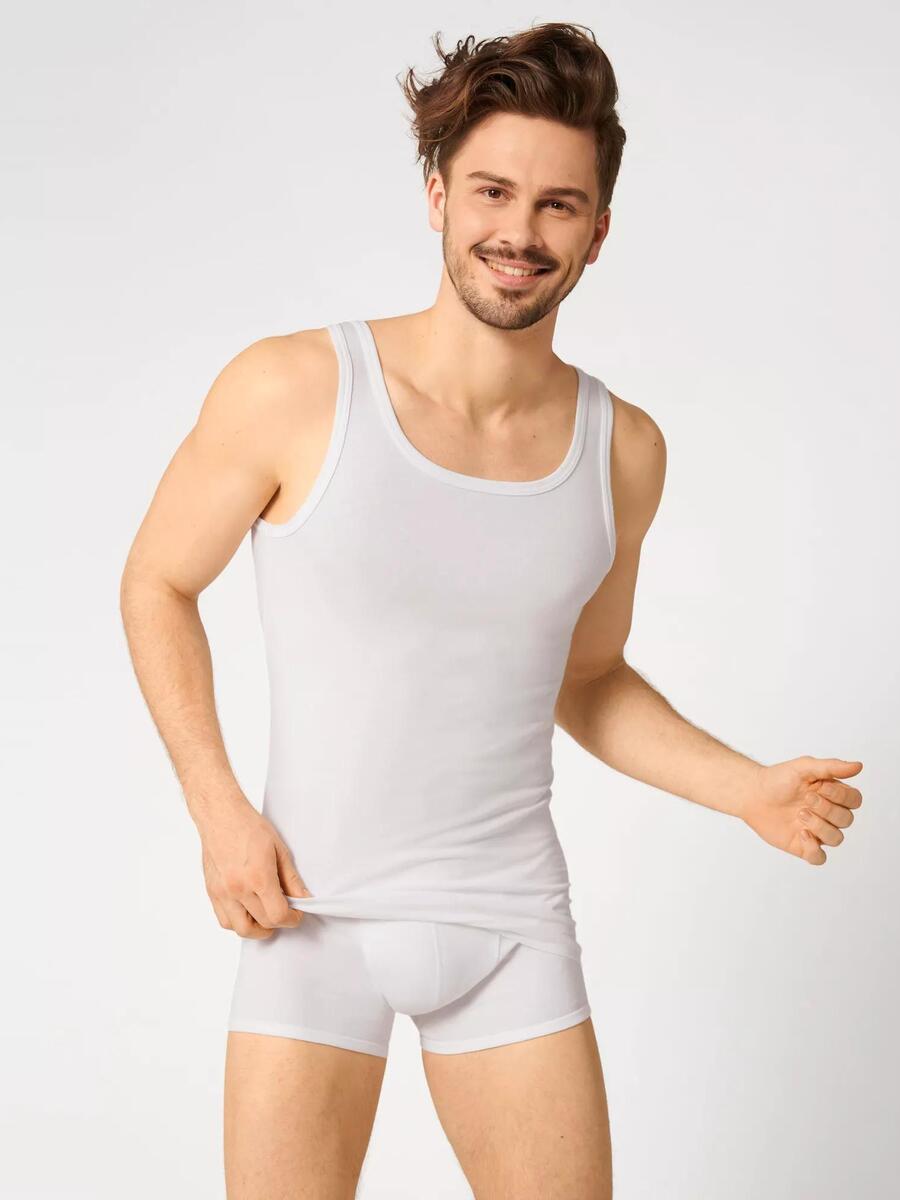 Singlet van het merk Sloggi in het Wit