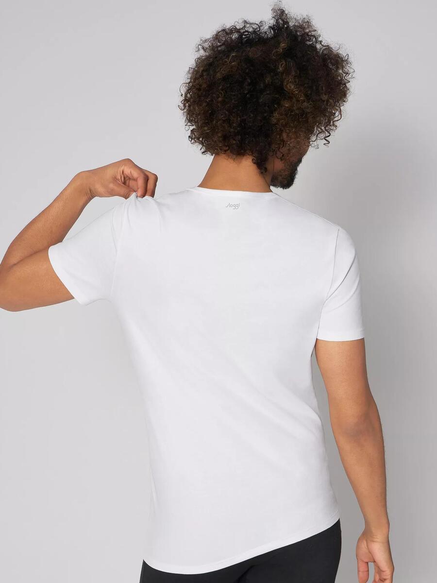 T-shirt van het merk Sloggi in het Wit