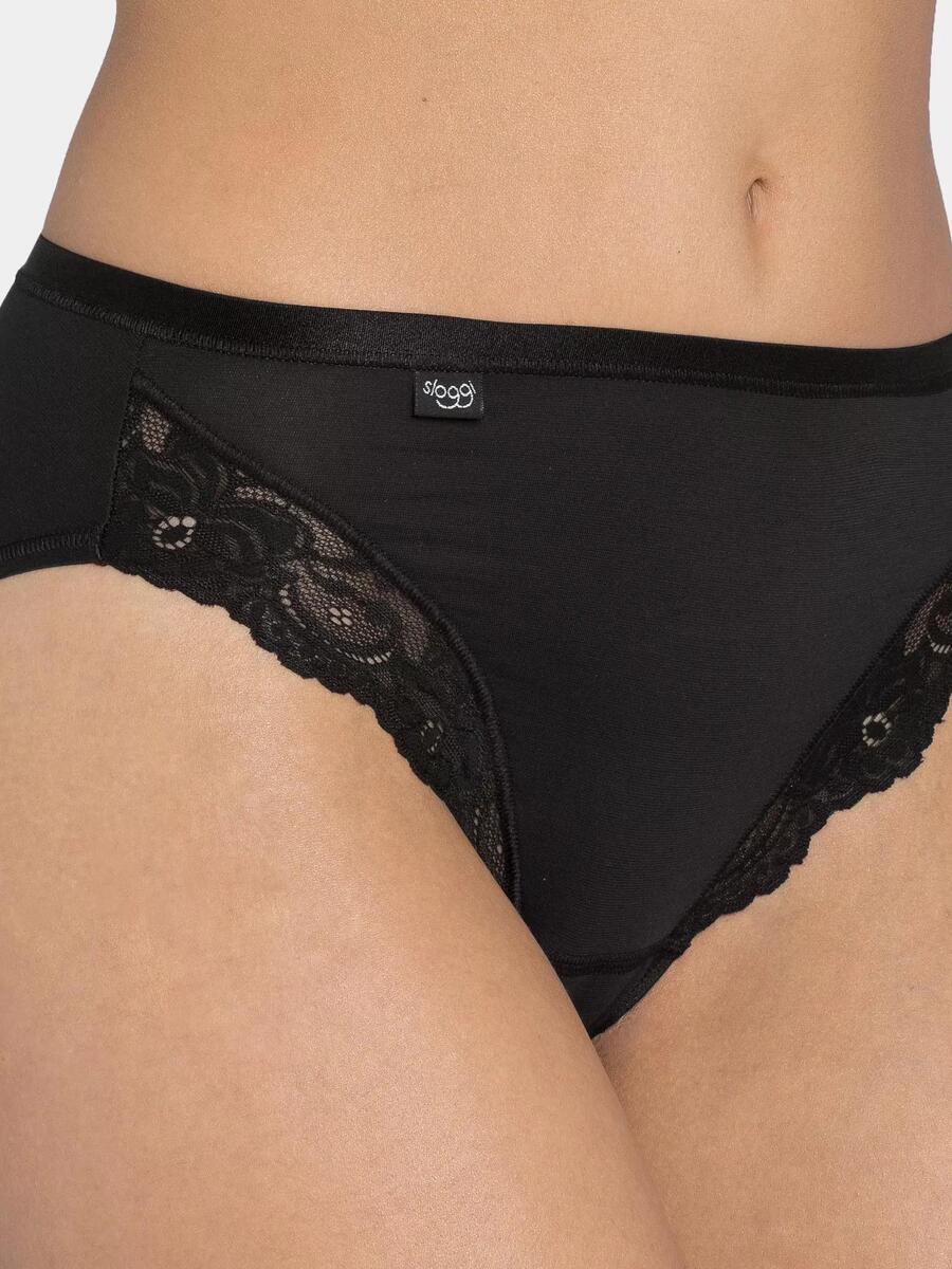 Slip van het merk Sloggi in het Zwart