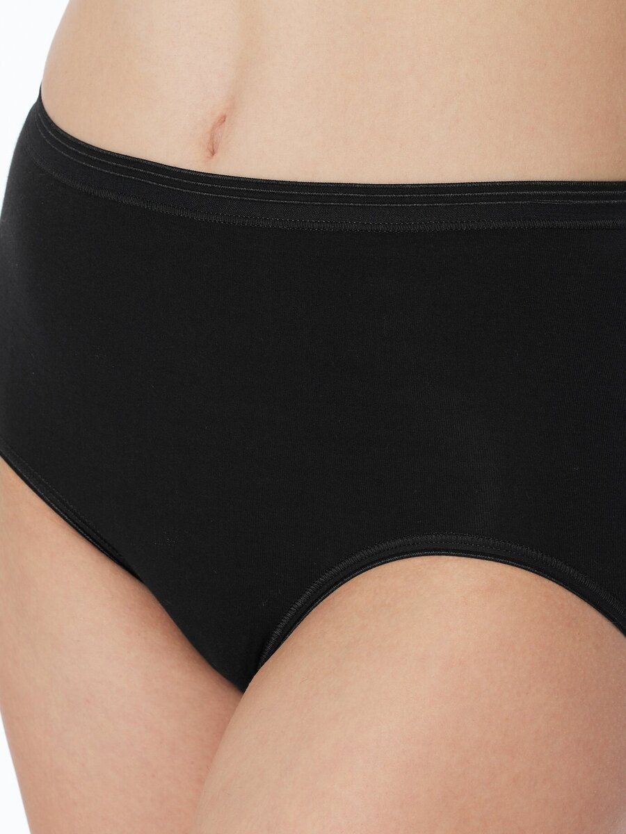 Slip van het merk Schiesser in het Zwart