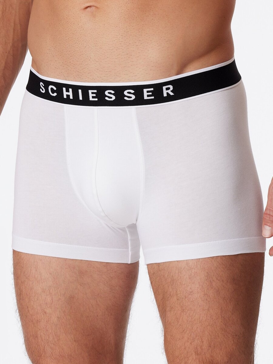 Boxer van het merk Schiesser in het Wit