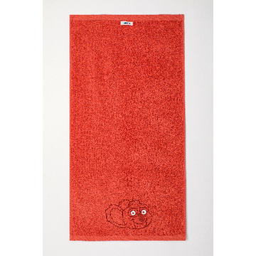 Handdoek van het merk Woody in het Rood