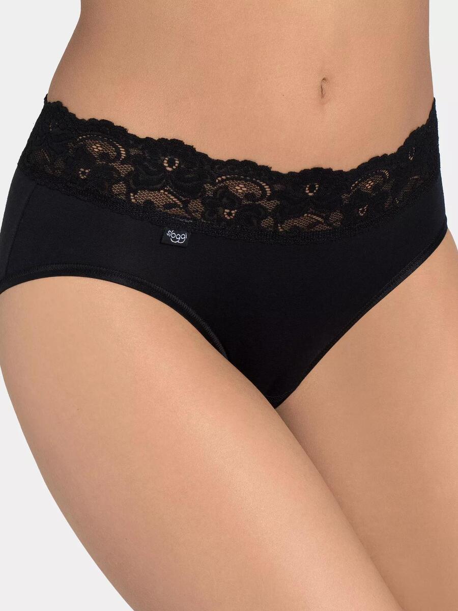 Slip van het merk Sloggi in het Zwart