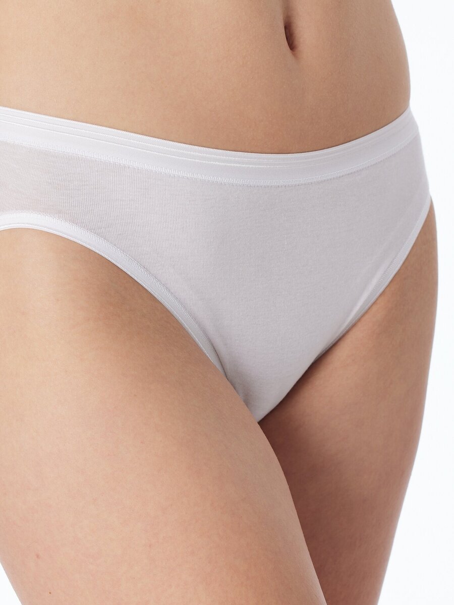 Slip van het merk Schiesser in het Wit