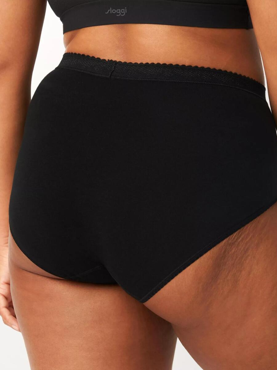 Slip van het merk Sloggi in het Zwart