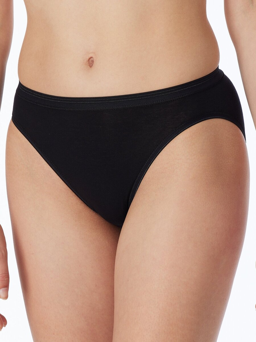 Slip van het merk Schiesser in het Zwart