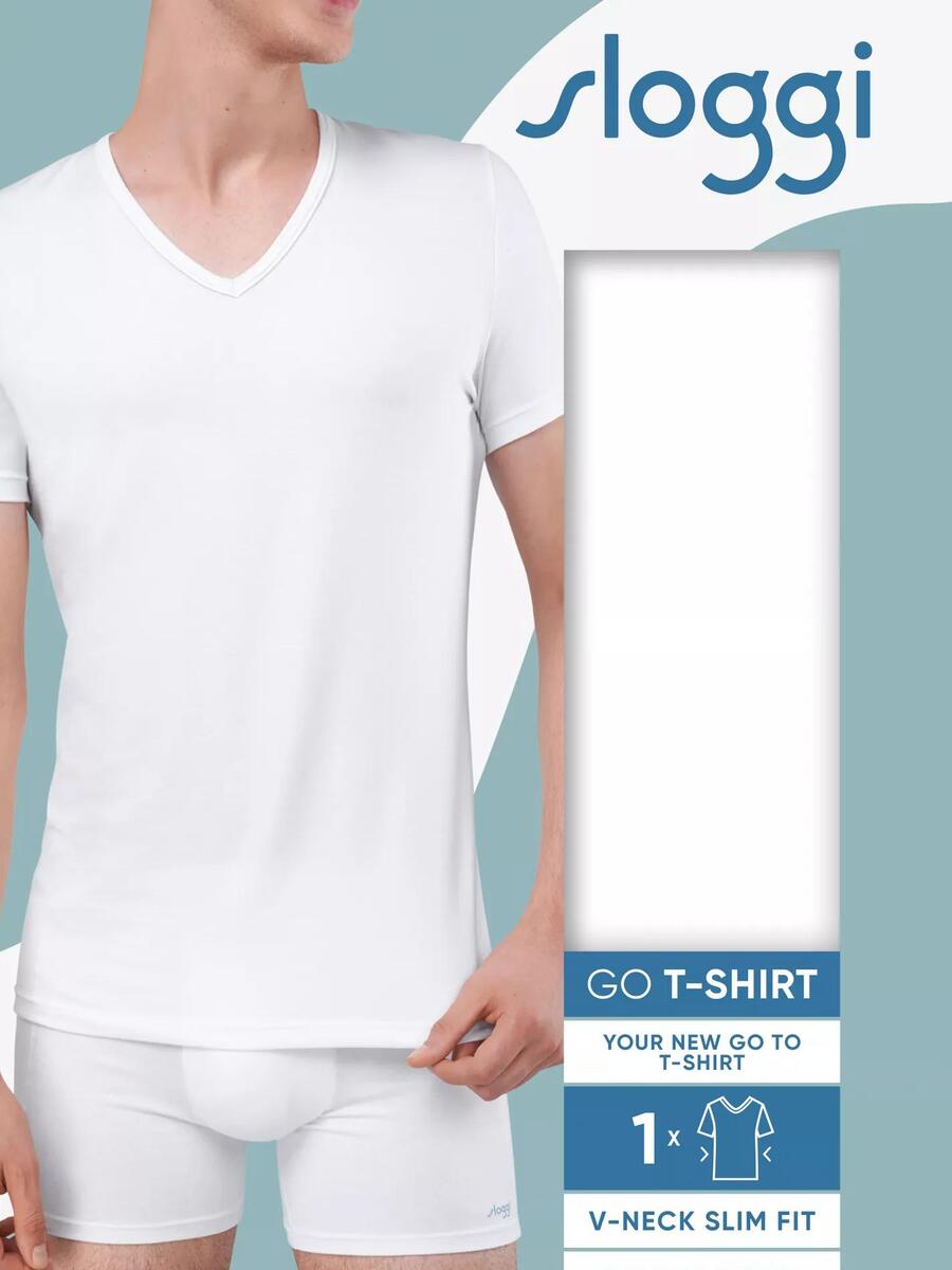 T-shirt van het merk Sloggi in het Wit