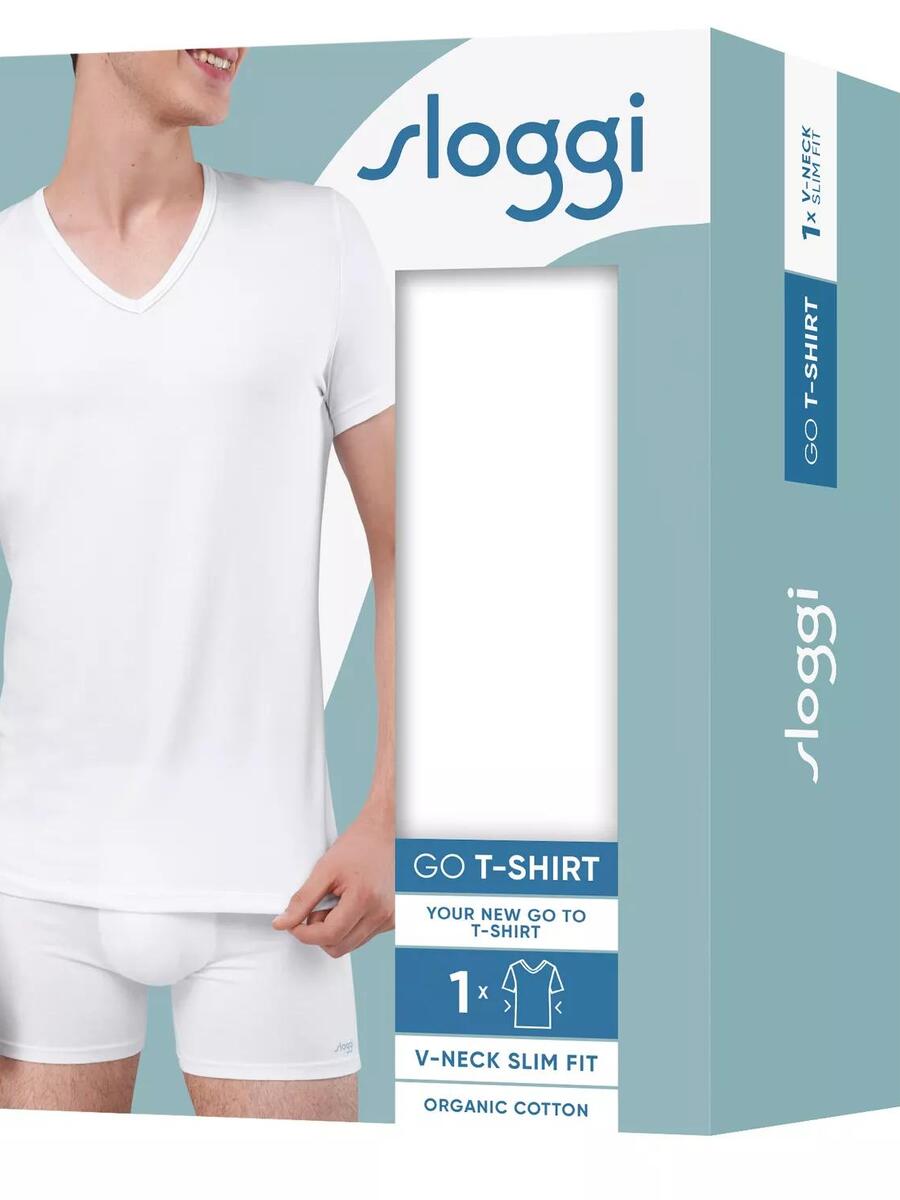 T-shirt van het merk Sloggi in het Wit