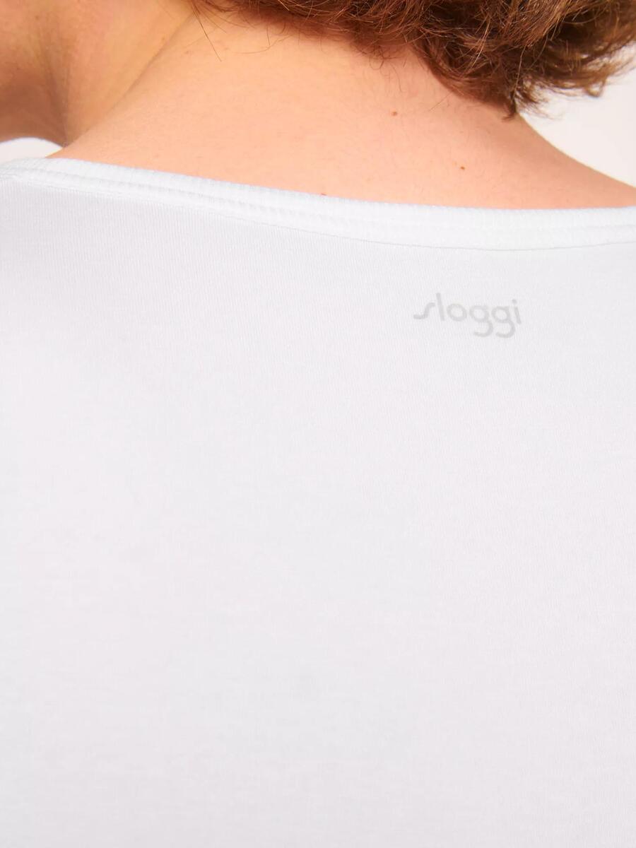 T-shirt van het merk Sloggi in het Wit