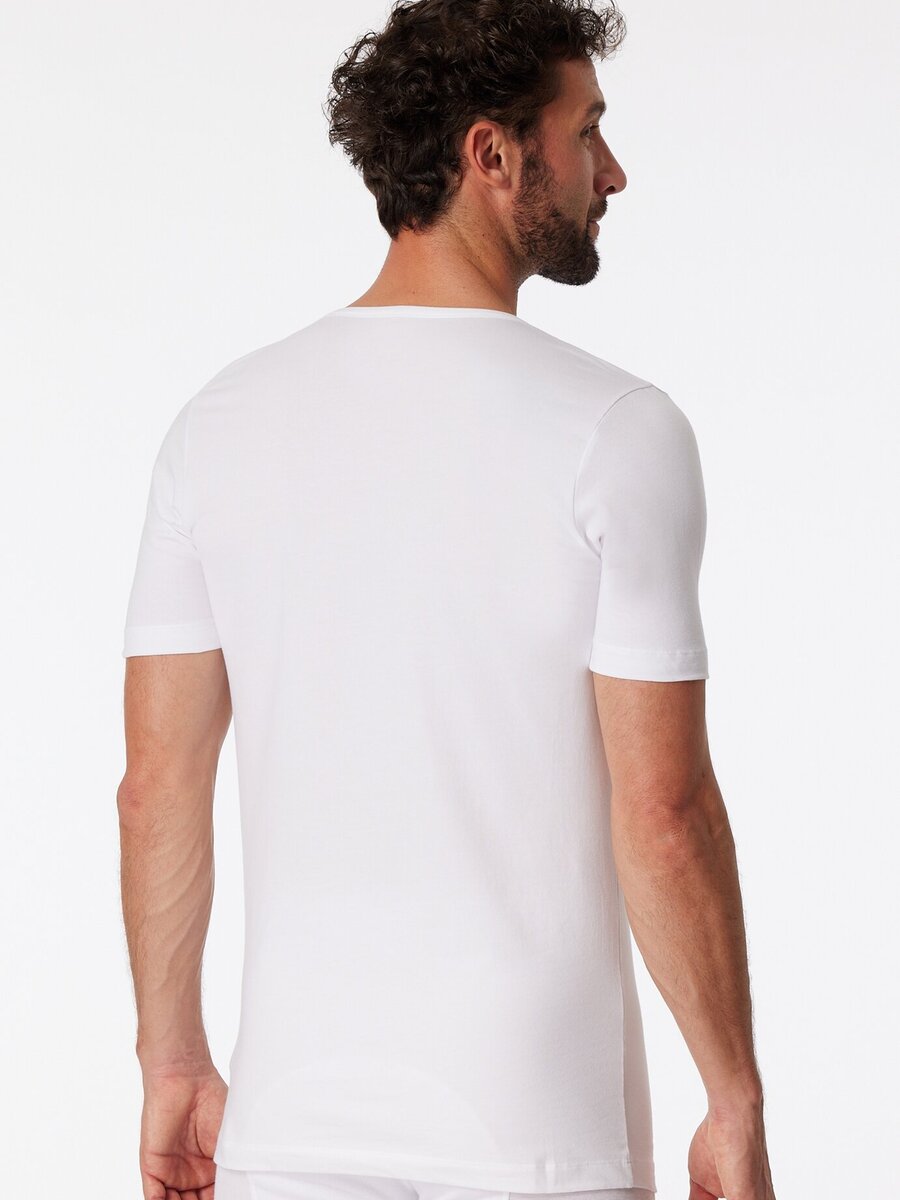 T-shirt van het merk Schiesser in het Wit