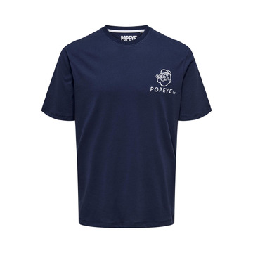 T-shirt van het merk Only & Sons in het Marine