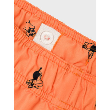 Zwemshort van het merk Name It in het Oranje