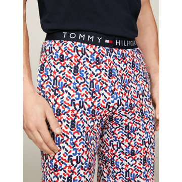 Pyjama van het merk Tommy Hilfiger in het Marine