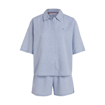 Pyjama van het merk Tommy Hilfiger in het Blauw