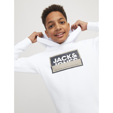 Sweater van het merk Jack & Jones Junior in het Wit
