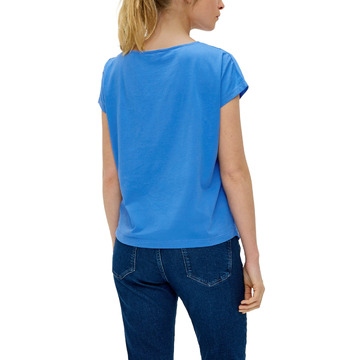T-shirt van het merk S.oliver Casual in het Blauw