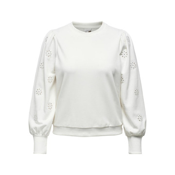 Sweater van het merk Only Carmakoma in het Wit
