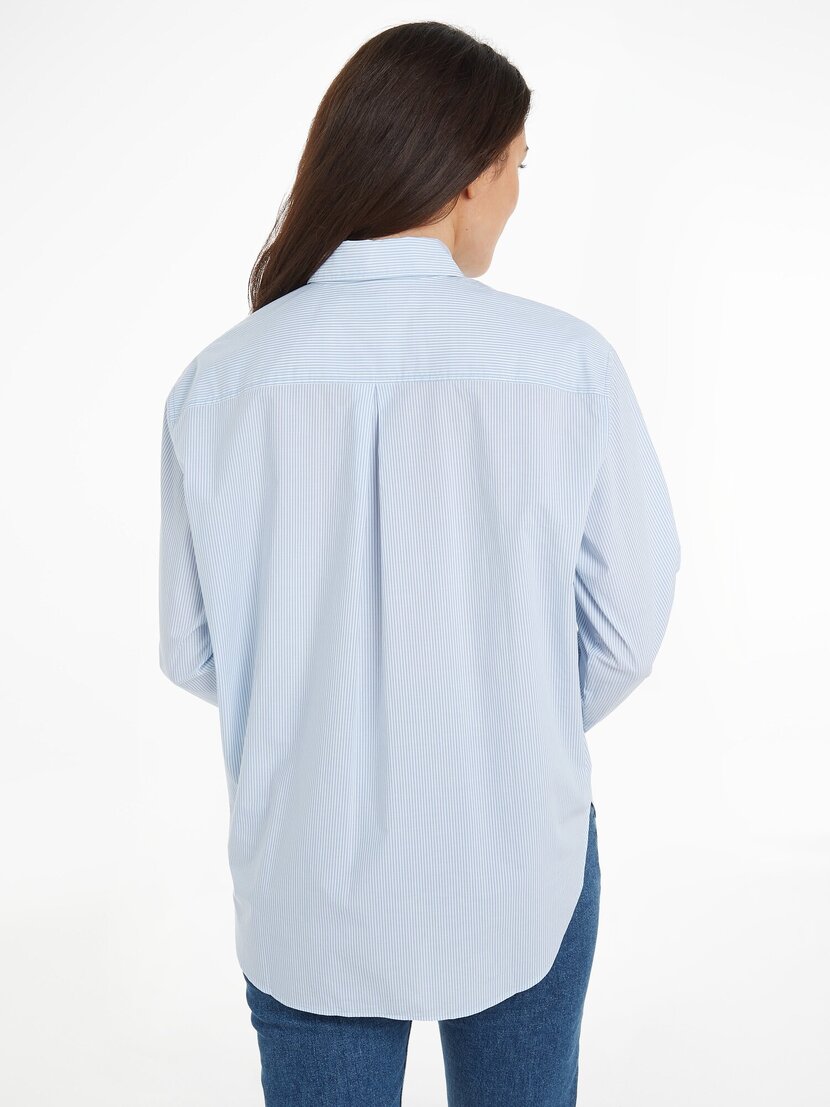 WOVEN LABEL RELAXED SHIRT
