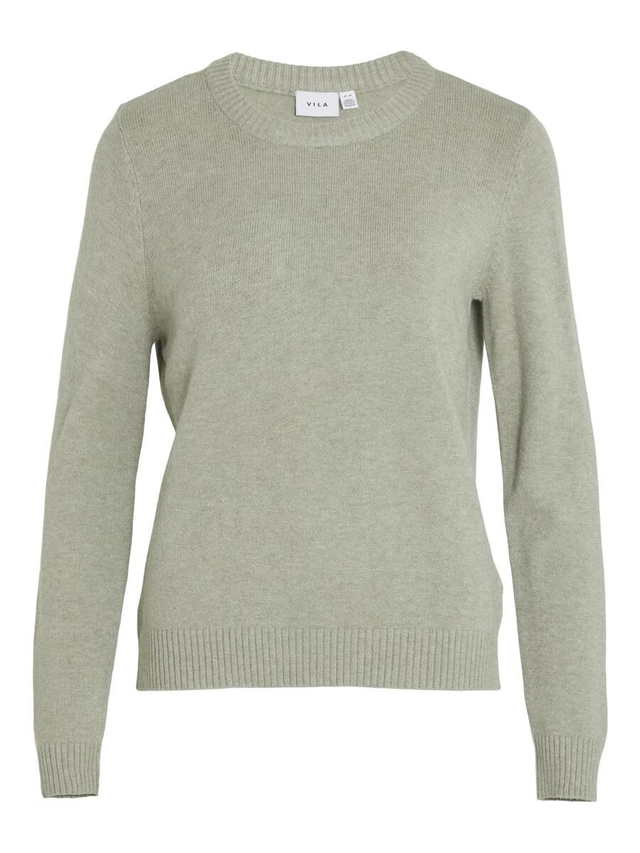 Pull van het merk Vila in het Kaki