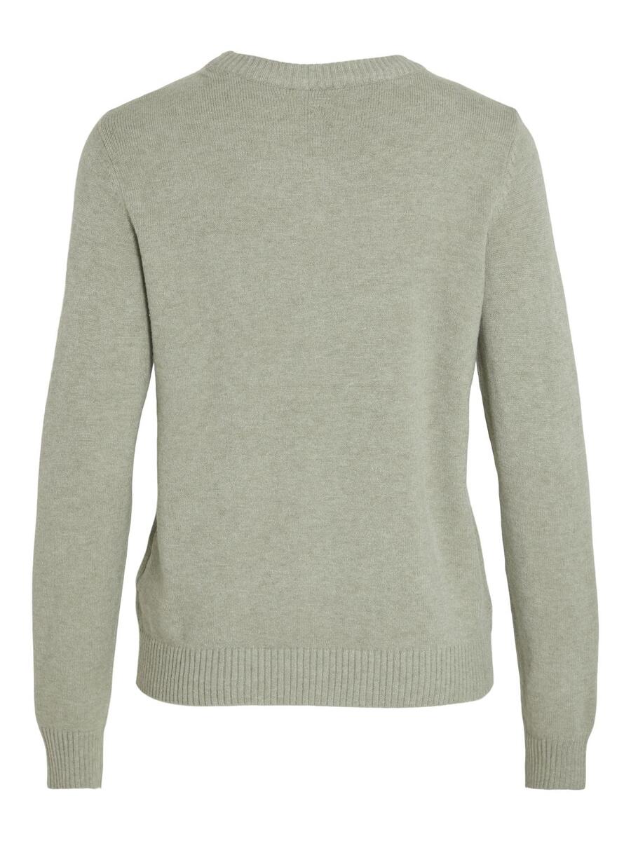 Pull van het merk Vila in het Kaki