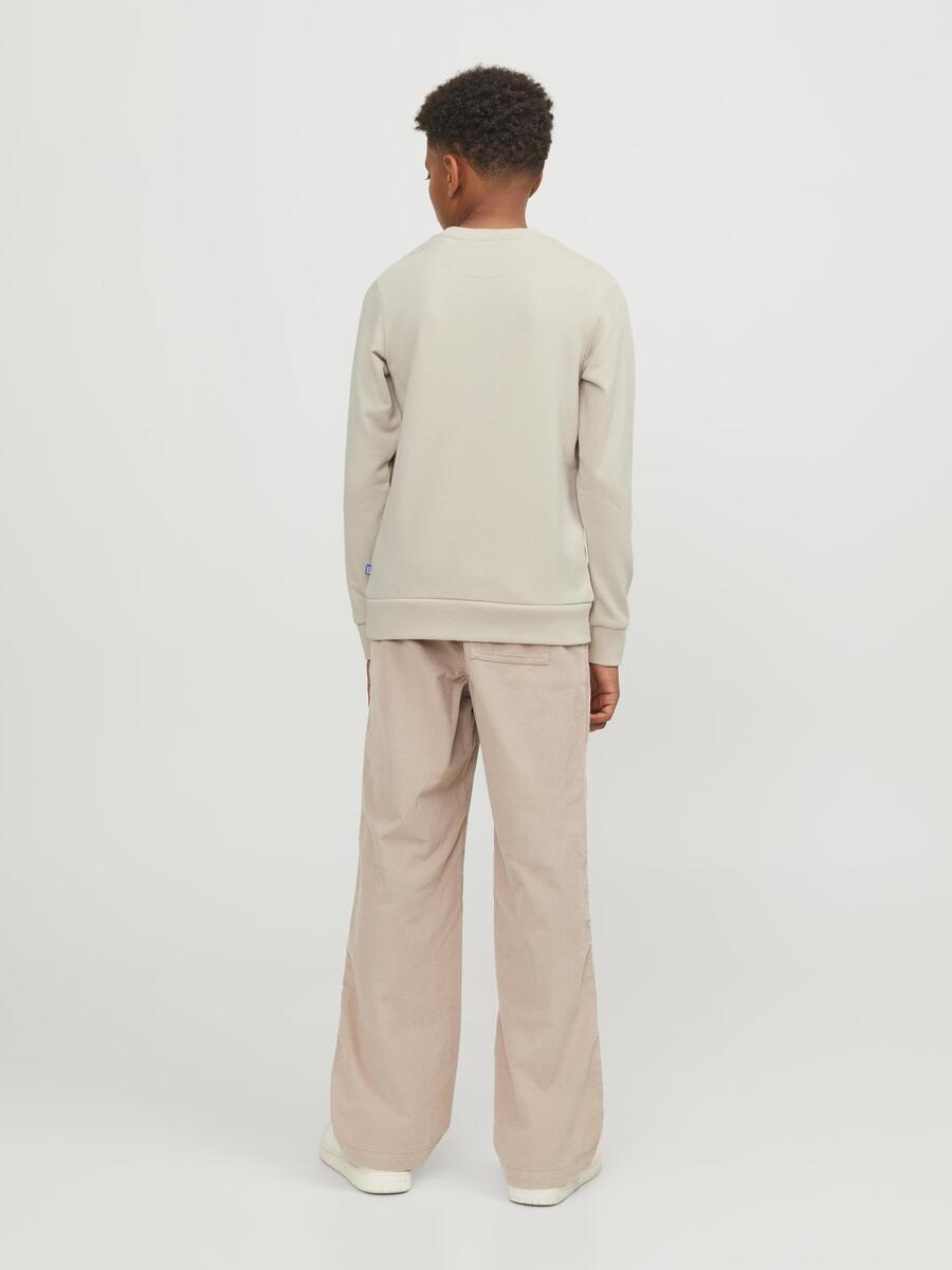 Sweater van het merk Jack & Jones Junior in het Ecru