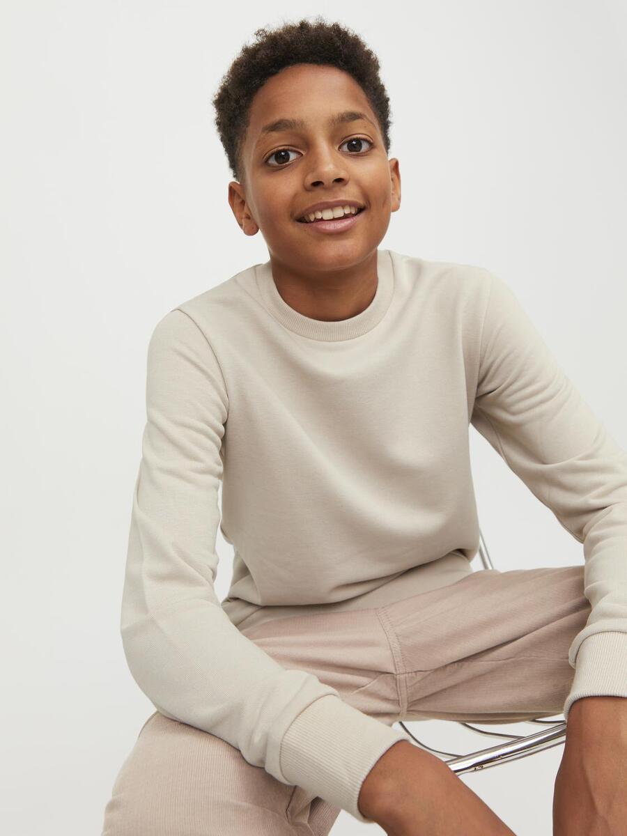 Sweater van het merk Jack & Jones Junior in het Ecru