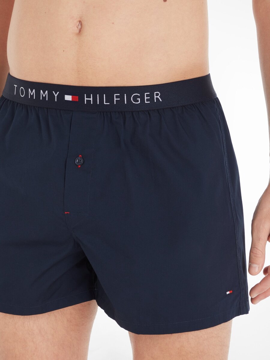 Boxer van het merk Tommy Hilfiger in het Marine