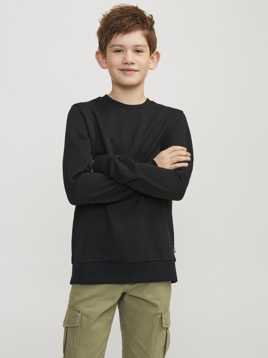 Sweater van het merk Jack & Jones Junior in het Zwart