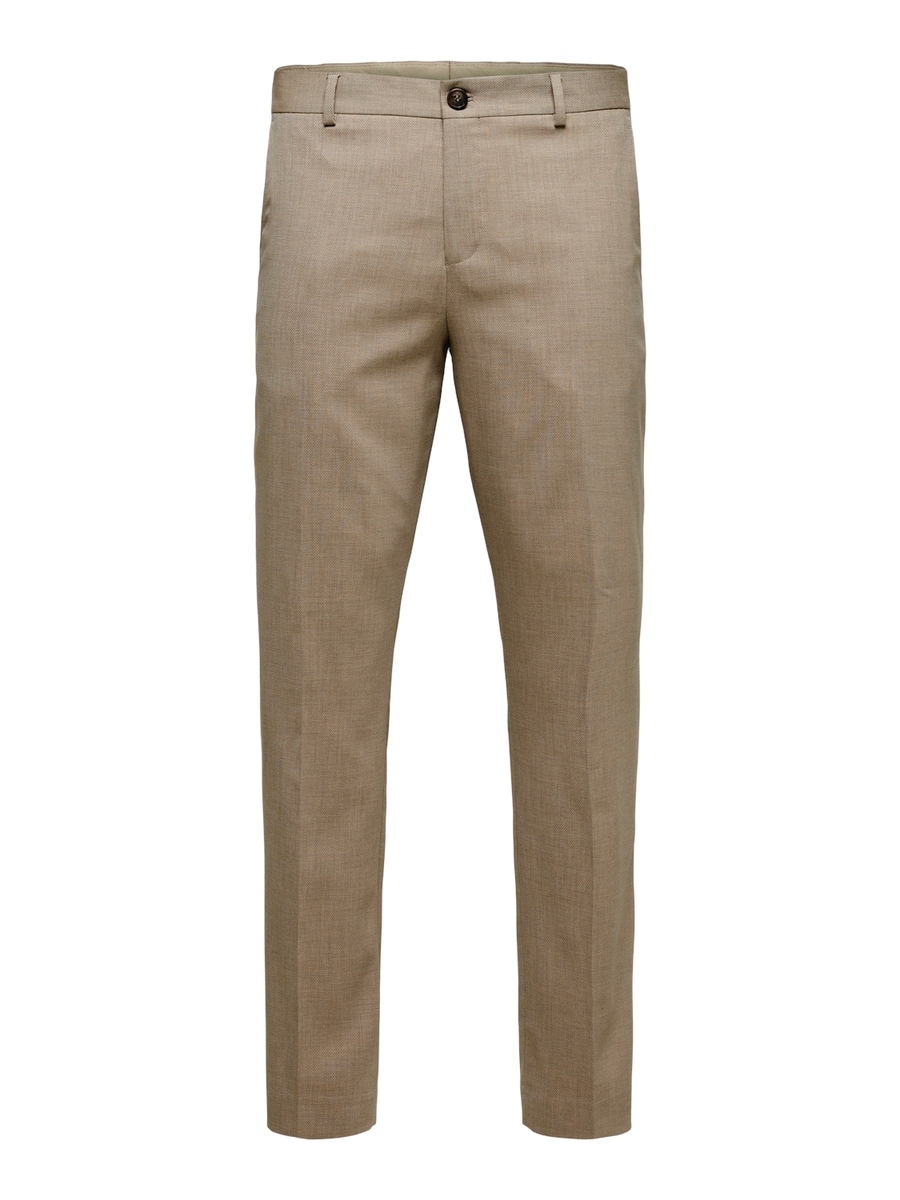 Broek van het merk Selected in het Beige
