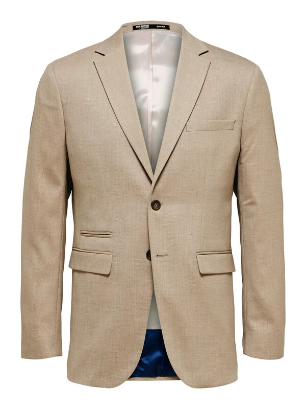 Blazer van het merk Selected in het Beige