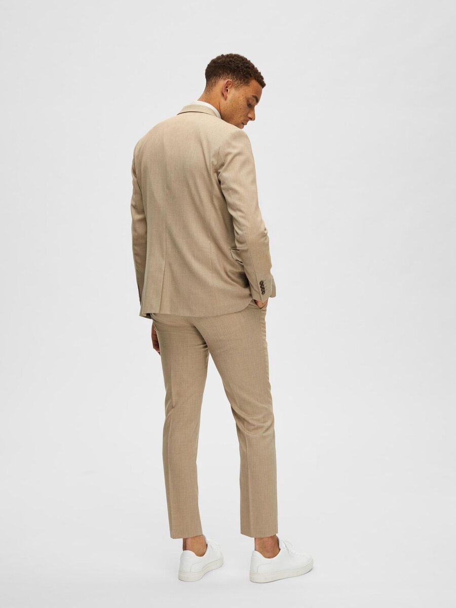 Blazer van het merk Selected in het Beige